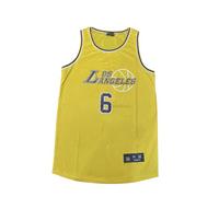 Camiseta de Baloncesto, Camiseta de Deporte, Equipación de Baloncesto para Hombre y Mujer, Regalo de Baloncesto para Adultos, Chicos y Chicas, Hermanos, Amigos, (FR/ES, Letras, XXL, 1110 Amarillo)