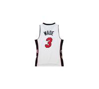 Camiseta de baloncesto mitchell and ness miami heat dwyane L
