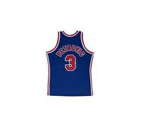 Camiseta de baloncesto mitchell & ness detrit pistons - drazen pe S