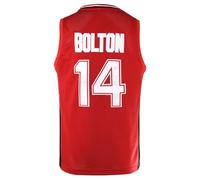 Camiseta de baloncesto para hombre Wildcats High School #14 Troy Bolton, color rojo, tallas S-XXL, Rojo -, X-Large