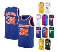 Camiseta de baloncesto personalizada para hombre, camiseta de baloncesto para jóvenes, diseño de uniforme de equipo, tu propio nombre y número, S-4XL