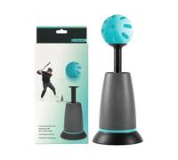 Camiseta de bateo de softbol, soporte de entrenamiento de béisbol, resistente con base estable, diseño portátil con fácil transporte, equipo deportivo de 11.42 x 4.92 pulgadas, curso de cuello trasero