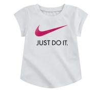 NIKE Camiseta de Manga Corta Infantil Swoosh JDI Blanco