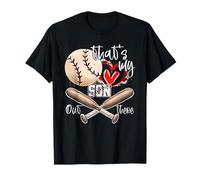Camiseta de béisbol para el día de la madre "That Is My Son Out There" Camiseta