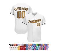 Camiseta de béisbol Personalizada con Nombre/número/Logotipo, Camiseta de sóftbol para Hombres, Camisetas de béisbol Personalizadas para Mujeres y niños, Color 18