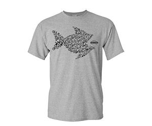 Camiseta de Bicileta: Bikes of The World Organize ! - Regalo para Ciclistas Bici BTT MTB BMX Mountain-Bike Downhill Regalos Deporte Outdoor - Ciclista - Retro - Fixie-Bike Shirt (S)