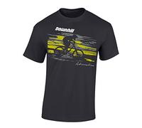 Camiseta de Bicileta: Downhill Adrenaline - T-Shirt para jóvenes Ciclistas - Regalo Niños Niño Niña - Bike Bici BTT MTB BMX Mountain-Bike Deporte Pijama Outdoor - Cumpleaños Navidad (164)