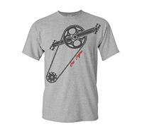 Camiseta de Bicileta: One Engine - Regalo para Ciclistas - Bici - BTT - MTB - BMX - Mountain-Bike - Downhill - Regalos Deporte - Camisetas Divertida-s - Ciclista - Retro - Fixie-Bike Shirt (M)