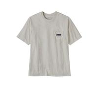 Camiseta de bolsillo LW de algodón orgánico certificado Regenerative M para hombre (blanco abedul)