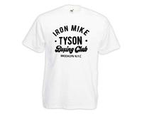 Camiseta de Brooklyn Kid Dynamite Iron Mike Tyson Blanco XL