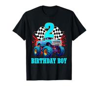 Camiseta de camión monstruo It's My 2nd Birthday para niño y familia Camiseta