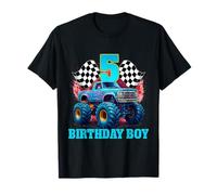 Camiseta de camión monstruo It's My 5th Birthday para niño y familia Camiseta
