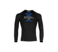 Camiseta de Capa Base Furygan Thermo 37.5® Negro/AzulXS/S Negro,Azul