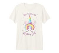 Camiseta de Cara de Unicornio con el Mejor Amigo de la niña Camiseta Premium
