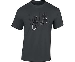 Camiseta de ciclismo para hombre: Bike More/Worry Less Ride More/Indoor Bike - Camisetas deportivas - Accesorios para bicicleta de carretera, XL