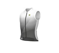 Camiseta De Ciclismo Sin Mangas ALE' MODULAR PR-E Blanca 2024