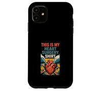 Camiseta de cirugía Heart This is my Heart Fun Mens Get Well Carcasa para iPhone 11