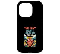 Camiseta de cirugía Heart This is my Heart Fun Mens Get Well Carcasa para iPhone 15 Pro