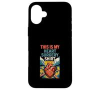 Camiseta de cirugía Heart This is my Heart Fun Mens Get Well Carcasa para iPhone 16 Plus