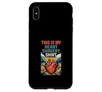 Camiseta de cirugía Heart This is my Heart Fun Mens Get Well Carcasa para iPhone XS MAX