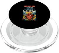 Camiseta de cirugía Heart This is my Heart Fun Mens Get Well PopSockets PopGrip para MagSafe