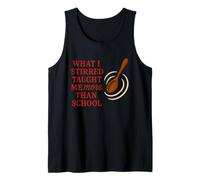 Camiseta de Cocina Nonna Trained Cook Italian Grandma Sunday Sauce Camiseta sin Mangas