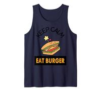Camiseta de Comida rápida Cheeseburger Lecker Essen Patatas Fritas Regalo Camiseta sin Mangas