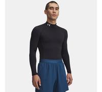 Camiseta de compresión de cuello cerrado ColdGear® para hombre Camiseta de compresión para hombre de manga larga. Tejido de doble capa, transpirable Negro / Blanco 3XL