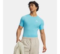 Camiseta de compresión HeatGear® para hombre Fresco Azul / Blanco L