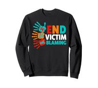 Camiseta de concienciación sobre agresión Sexual - Fin Culpa a la víctima Sudadera