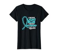 Camiseta de concientización sobre el cáncer de próstata para una esposa con cáncer de próstata Camiseta