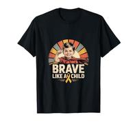 Camiseta de concientización sobre superhéroes Brave Like A Child Camiseta