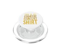Camiseta de Concierto This Is My Country Western Cowboy Music PopSockets PopGrip para MagSafe