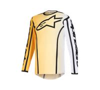 Camiseta de motocross Alpinestars Fluid Apex amarilla y negra S