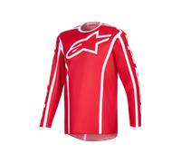 Camiseta de Cross Alpinestars Fluid Apex Rojo/BlancoXXL Rojo,Blanco
