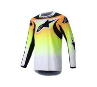 Camiseta de Cross Alpinestars Fluid Wurx Amarillo/NegroXXL Amarillo,Negro