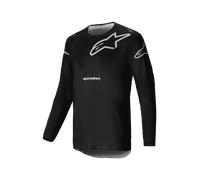 Camiseta de Cross Alpinestars Racer Graphite Negro/GrisXL Negro,Gris