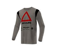 Camiseta de Cross Alpinestars Techdura Marrón FalconL Marrón Falcon