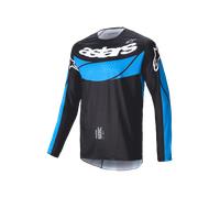 Camiseta de Cross Alpinestars Techstar Dreem Negro/AzulXXL Negro,Azul