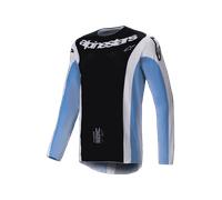 Camiseta de Cross Alpinestars Techstar Melt Negro/AzulL Negro,Azul