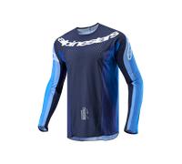 Camiseta de Cross Alpinestars Techstar Pneuma Azul Marino Oscuro/Azul ClaroXXL Azul Marino Oscuro,Azul Claro