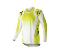 Camiseta de Cross Alpinestars Techstar Push Amarillo Flúor/BlancoM Amarillo Flúor,Blanco