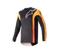 Camiseta de Cross Alpinestars Techstar Sein Negro/Naranja intensoS Negro,Naranja intenso