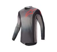 Camiseta de Cross Alpinestars Techstar Sein Negro/Rojo NeónXL Negro,Rojo Neón
