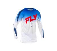 Camiseta de Cross FLY Racing Evolution DST Rojo/Blanco/AzulS Rojo,Blanco,Azul