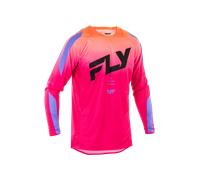 Camiseta de Cross FLY Racing Evolution DST Rosa/Lavanda/NegroXL Rosa,Lavanda,Negro