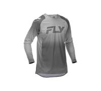 Camiseta De Cross FLY Racing Evolution DST V26 Blanco/GrisL Blanco,Gris