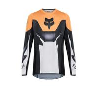 FOX 180 Noble Maillot de motocross, negro-blanco-naranja, tamaño M para Hombres