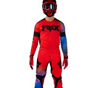 Camiseta de Cross FOX 360 Streak Flúor RojoS Flúor Rojo