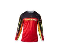 Camiseta de Cross FOX Statk Flúor RojoM Flúor Rojo